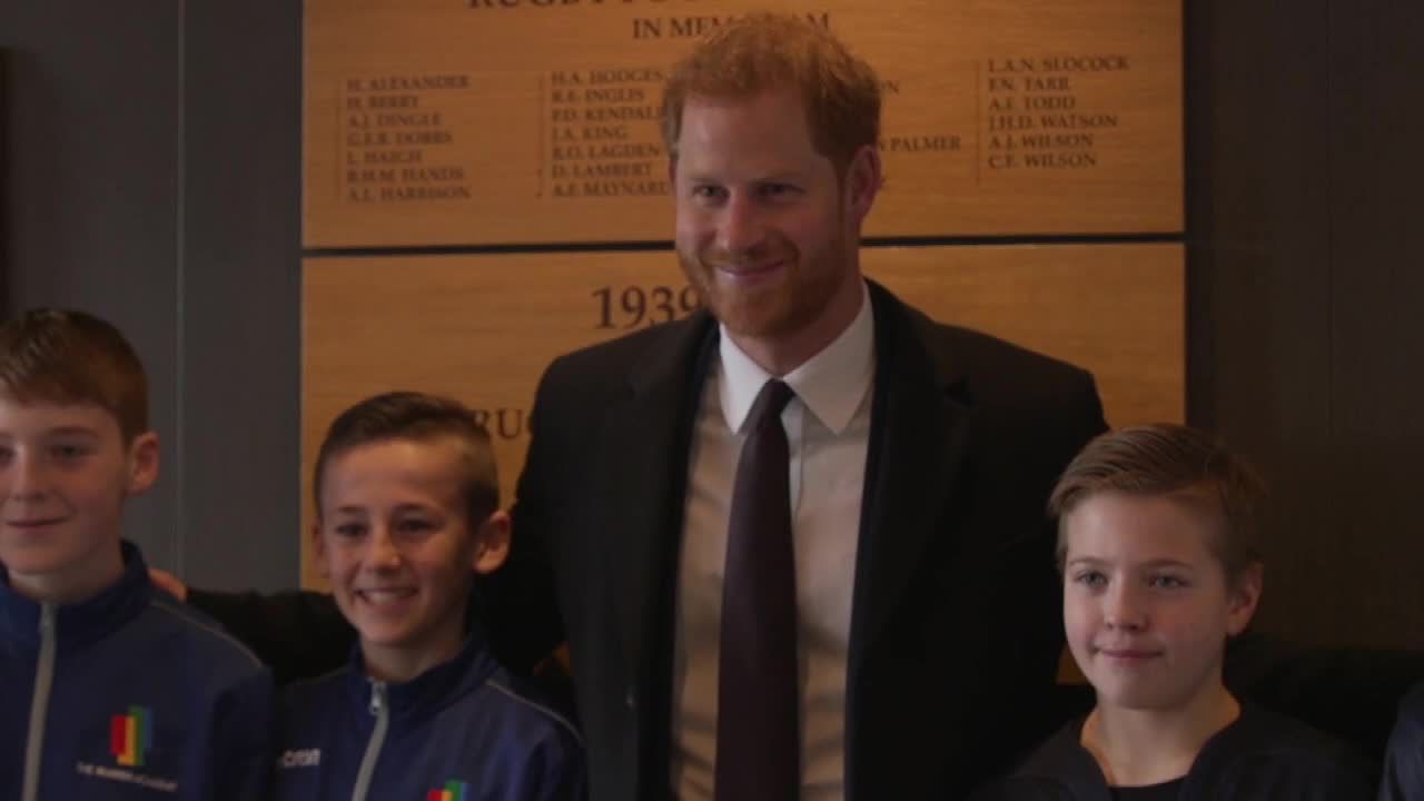 Książę Harry na meczu rugby. 34-latek pojawił się na hitowym starciu Pucharu Sześciu Narodów