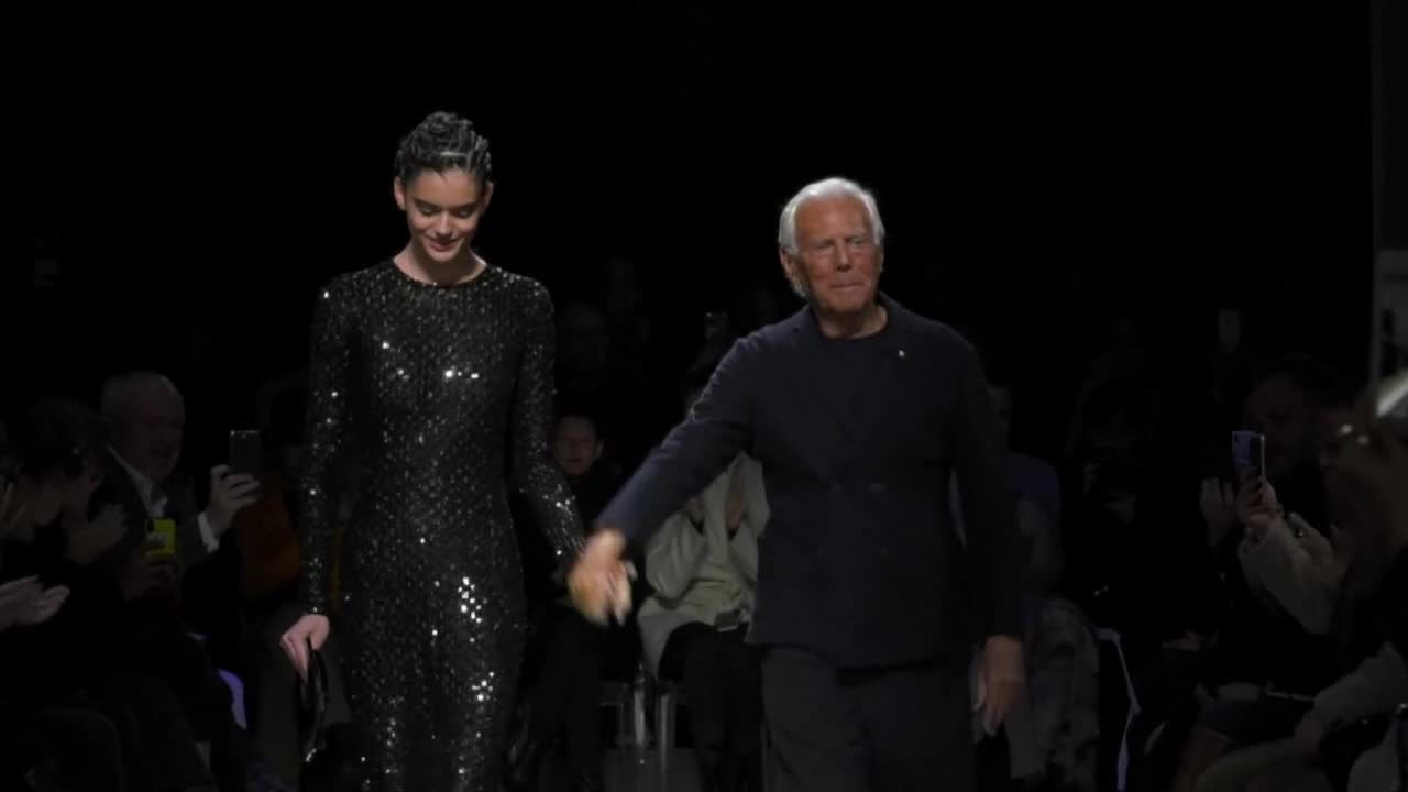 Giorgio Armani zaprezentował swoją najnowszą kolekcję na Milan Fashion Week