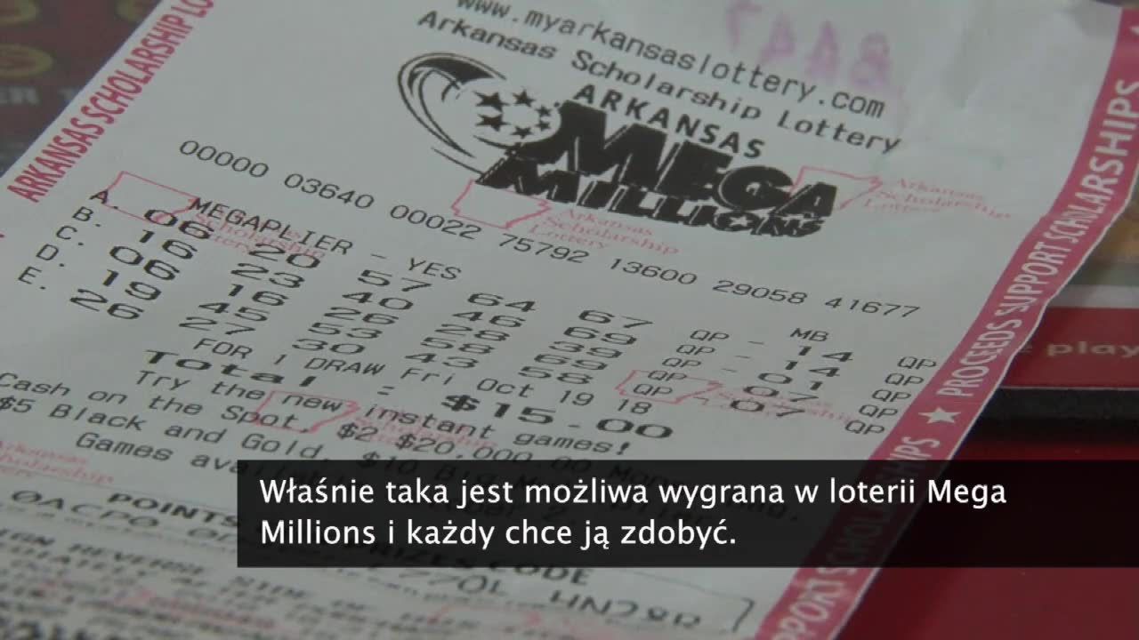 1,6 miliarda dolarów czeka na szczęśliwca. Rekordowa wygrana do zgarnięcia w loterii Mega Millions