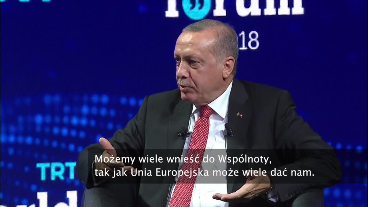 R. Erdogan: Dostrzegam oznaki końca Unii Europejskiej