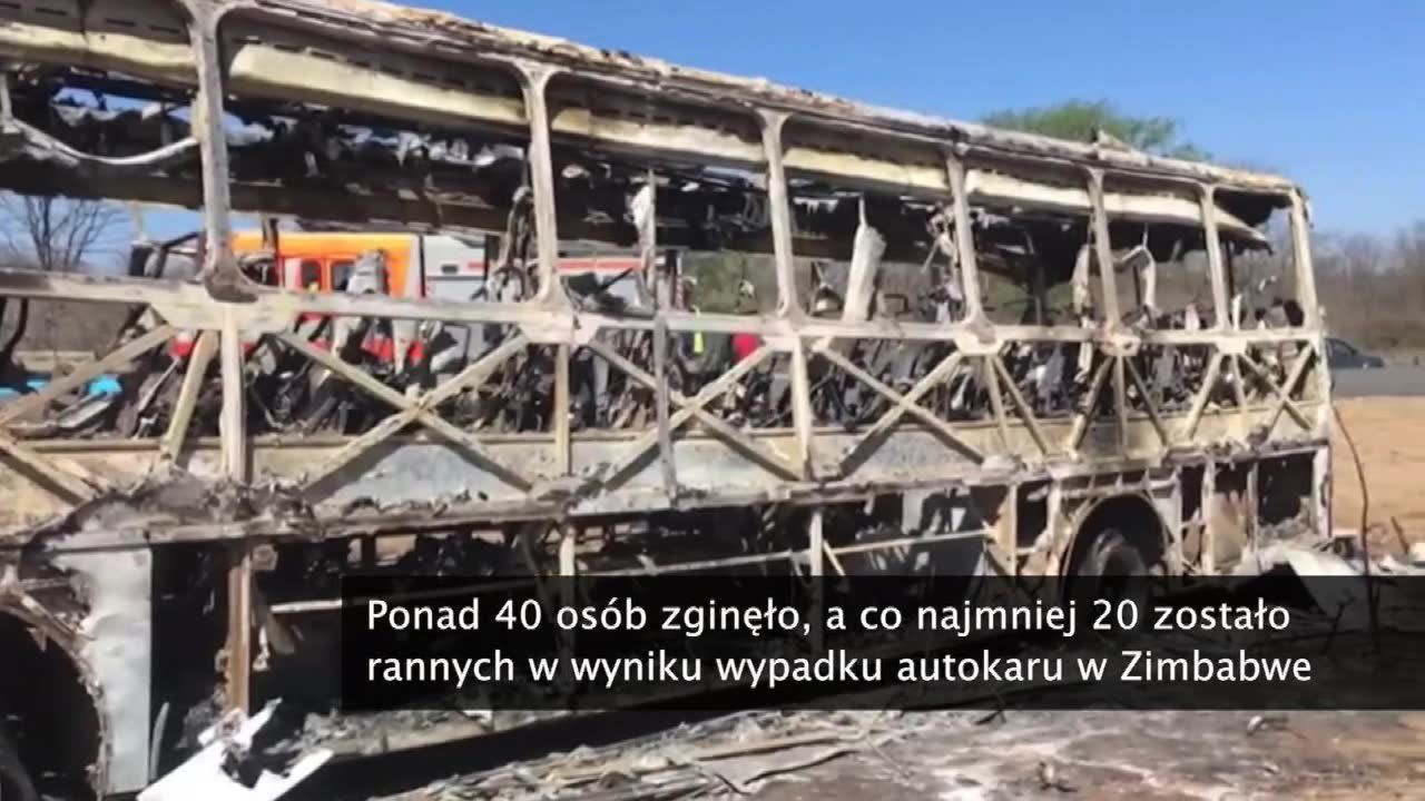 Zginęło ponad 40 osób, 20 jest rannych. Tragiczny wypadek autokaru w Zimbabwe