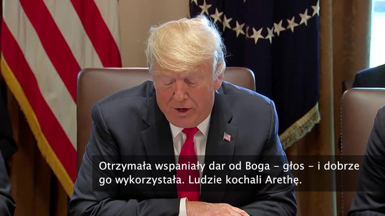 “Otrzymała wspaniały dar od Boga i dobrze go wykorzystała”. Prezydent USA złożył kondolencje bliskim Arethy Franklin