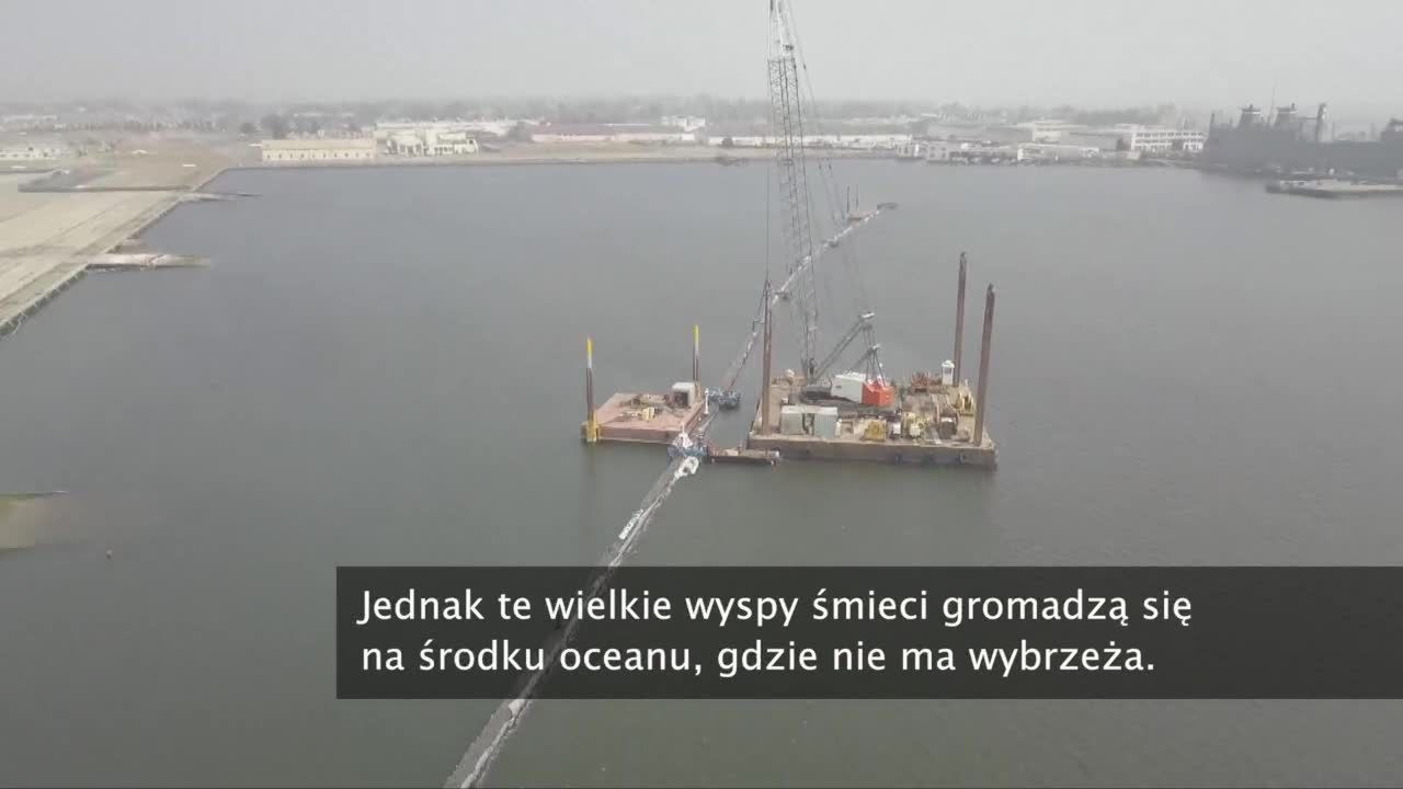 Wielka tama ma pomóc zebrać śmieci z oceanu. Fundacja 24-latka rozpoczęła walkę z Wielką Pacyficzną Plamą Śmieci