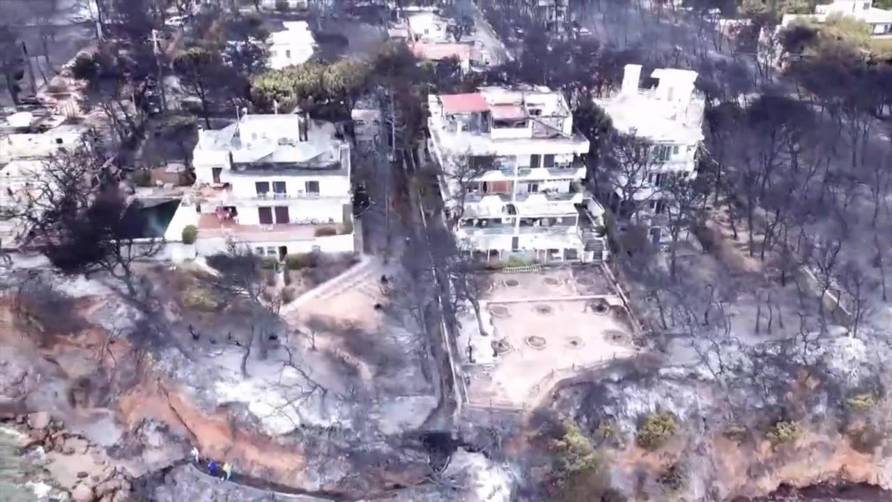 Rośnie tragiczny bilans po pożarach w Grecji. 81 ofiar, co najmniej 190 rannych