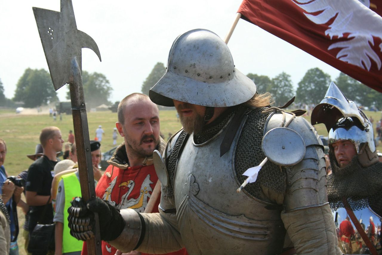 Wojska polsko-litewskie znów pokonały armię Zakonu Krzyżackiego. Inscenizacja bitwy sprzed 608 lat