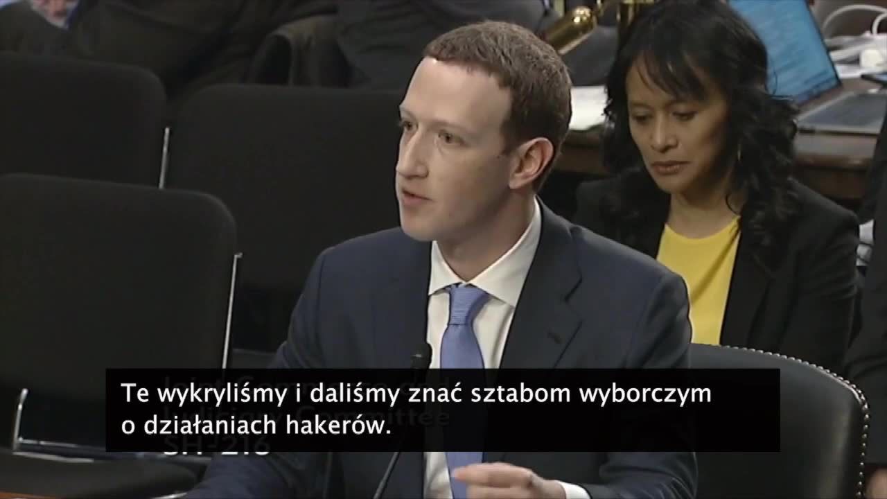 Szef Facebooka: Nie byliśmy dość szybcy, by wykryć nowe operacje informacyjne Rosji