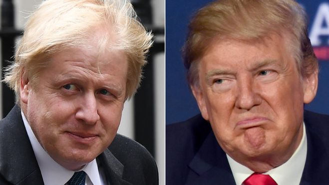 Boris Johnson namawia Trumpa by pozostał w „nuklearnym” porozumieniu