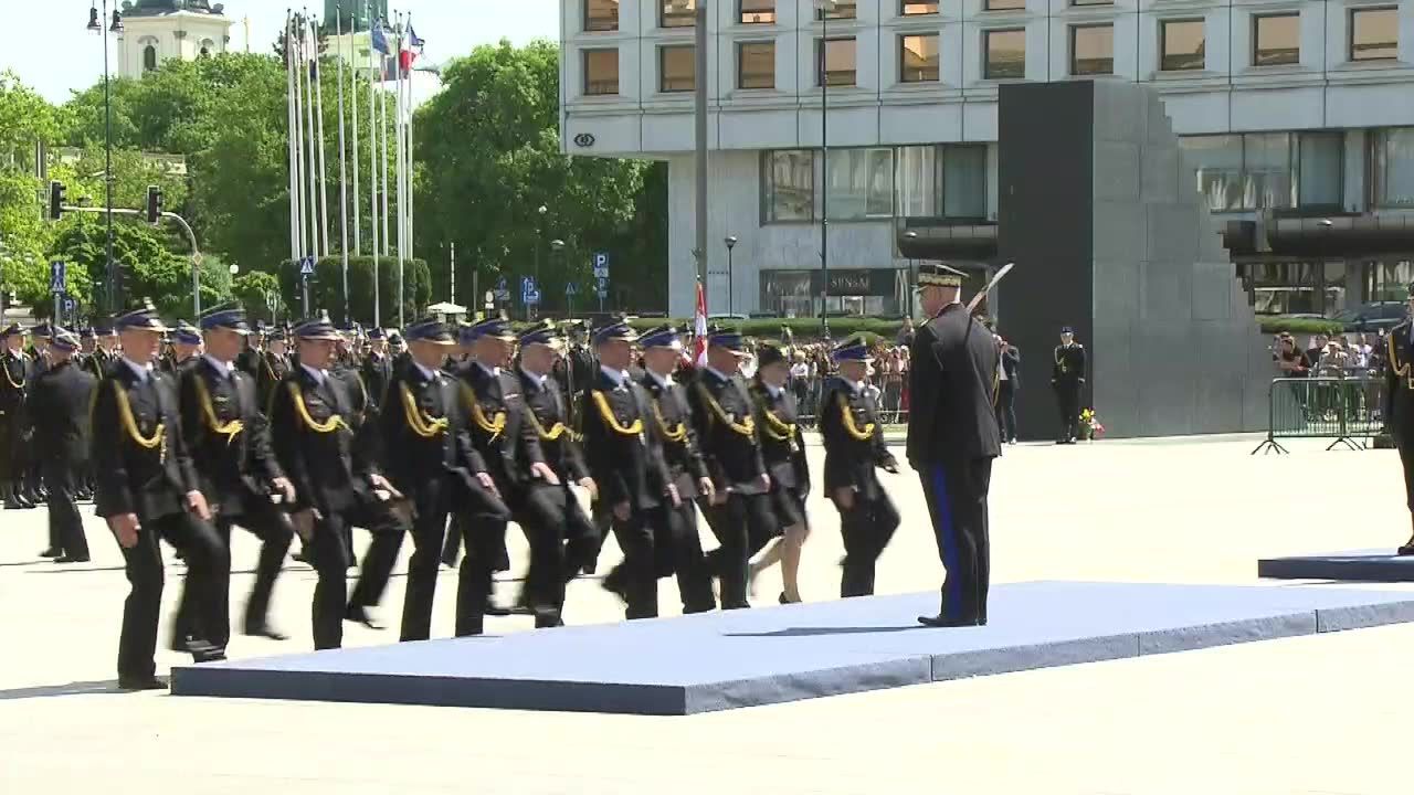 Oficjalne obchody Dnia Strażaka w Warszawie