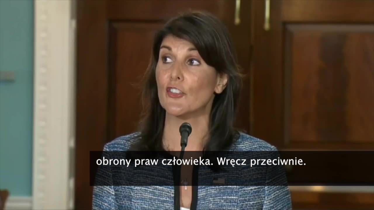 USA wystąpiło z Rady Praw Człowieka ONZ