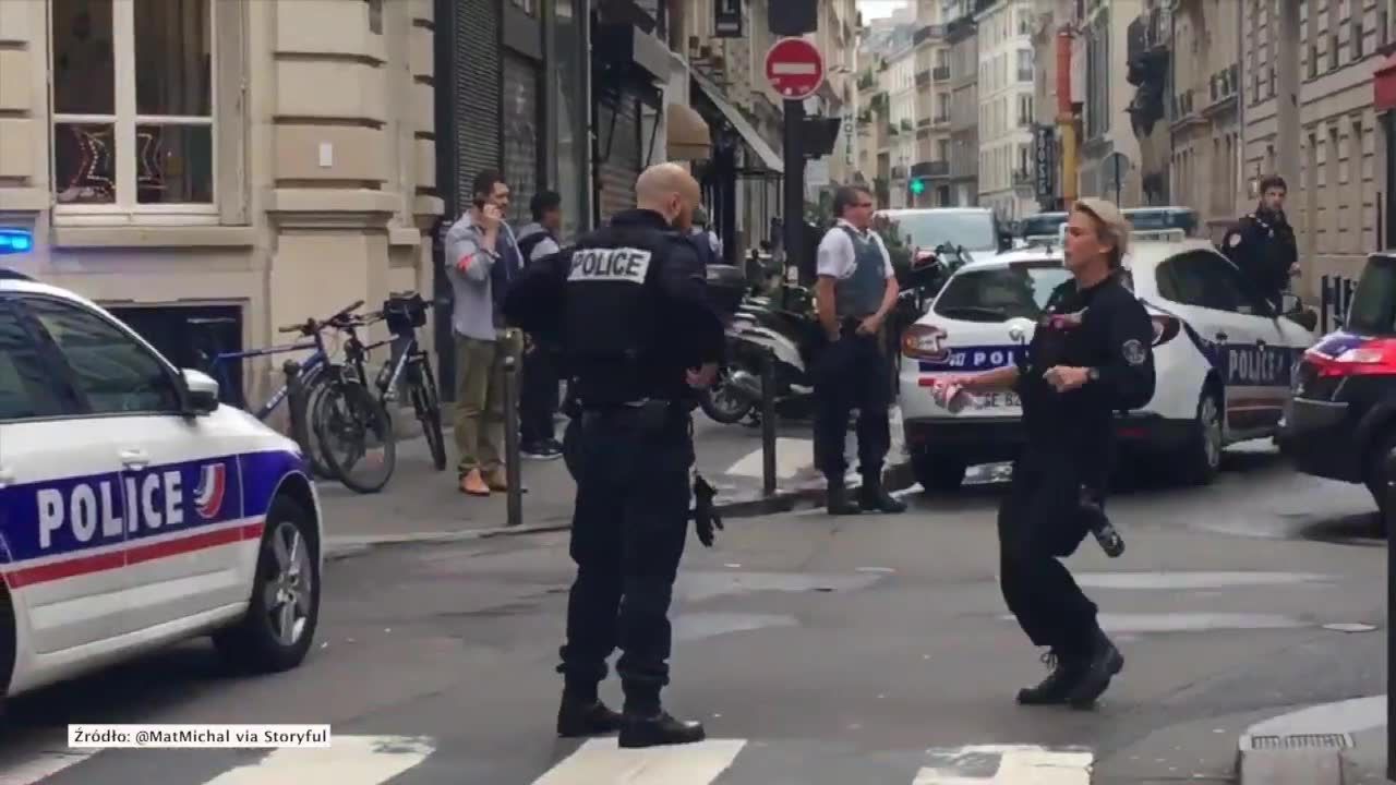 Wziął dwójkę zakładników i grozi, że ma bombę. Trwa akcja policji w Paryżu