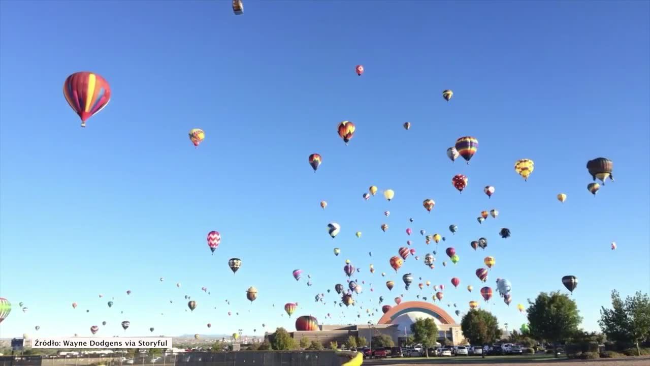 Największy festiwal balonów na świecie odbywa się w Nowym Meksyku