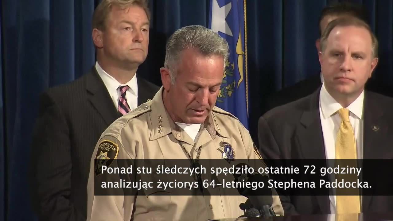 Nowy bilans ofiar strzelaniny w Las Vegas. Policja zdobywa kolejne informacje