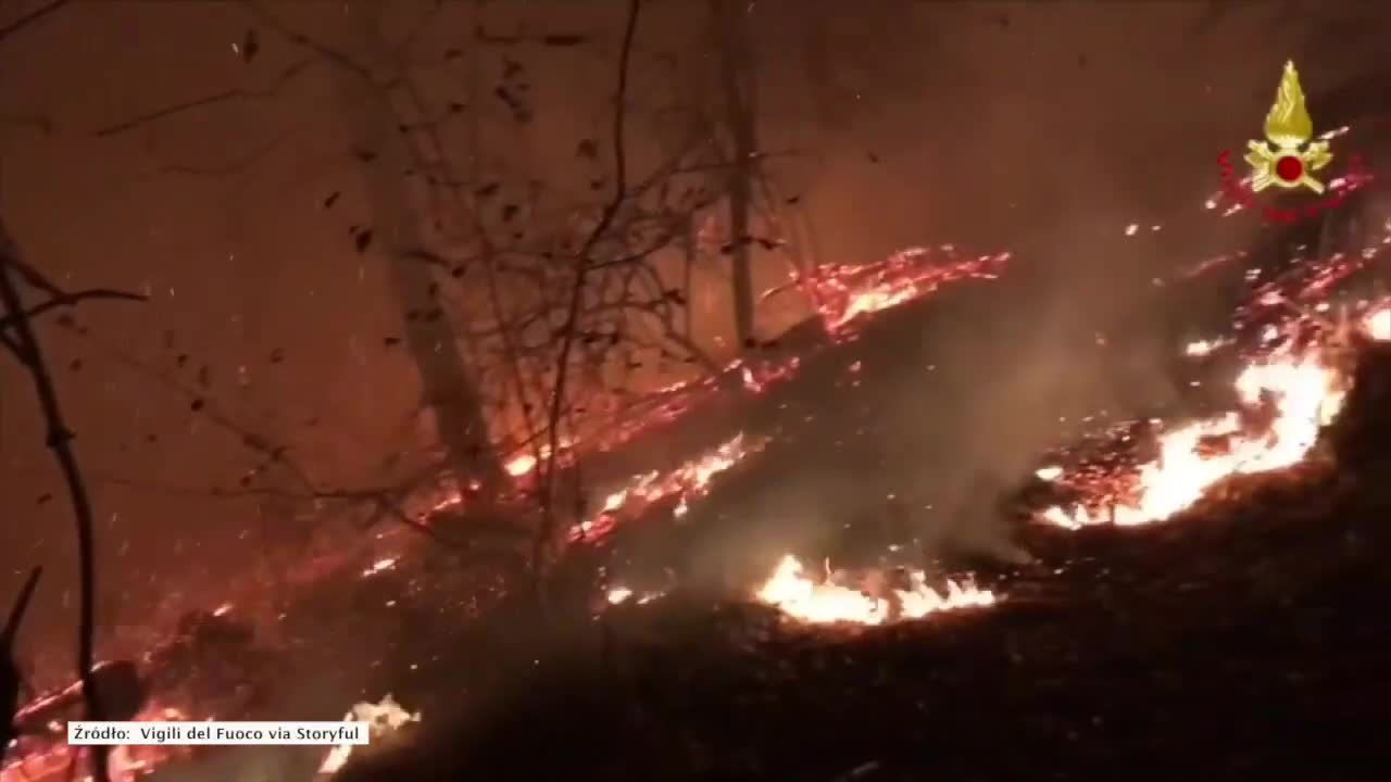 Kolejny pożar na północy Włoch