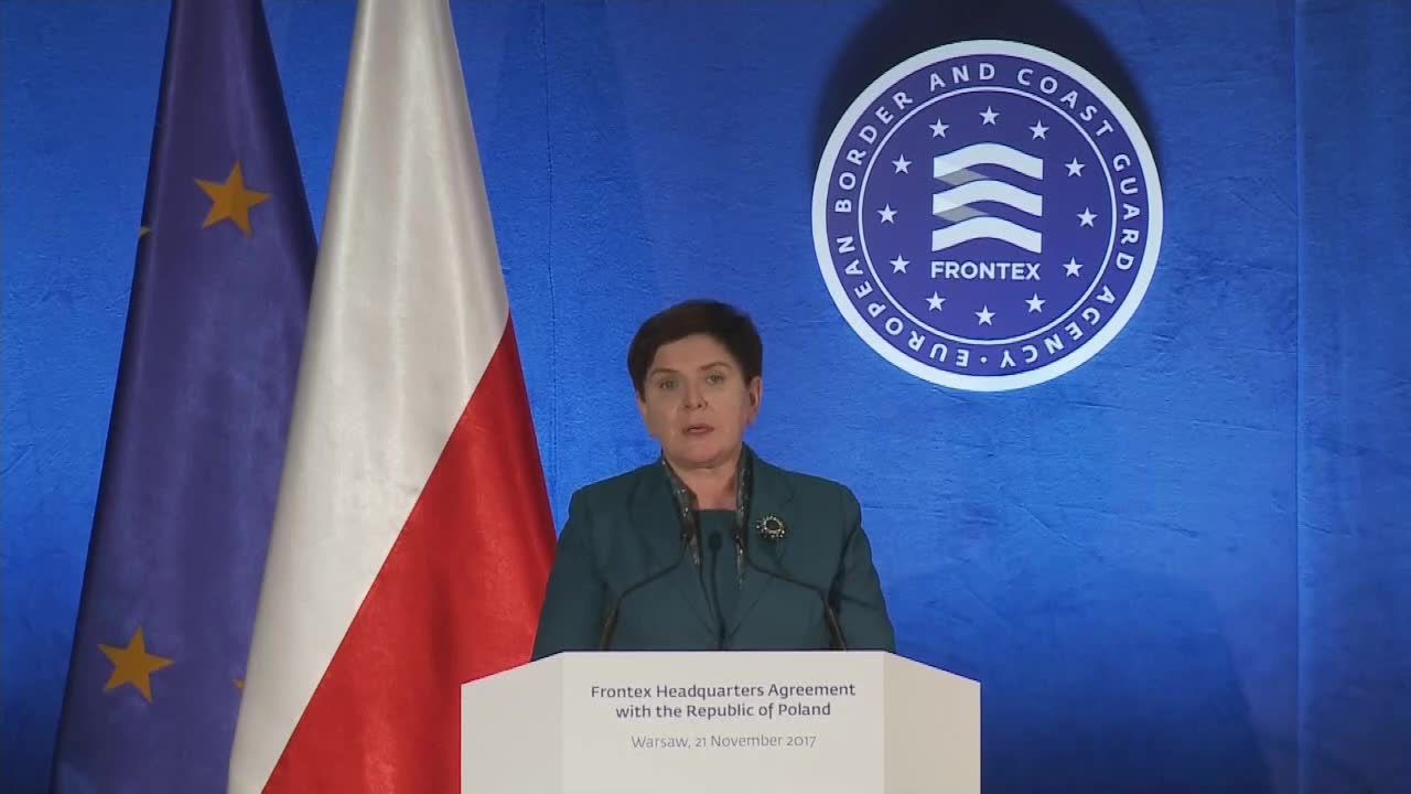 Premier w siedzibie Frontexu: Agencja rozwiązuje najtrudniejsze problemy jakie niesie ze sobą kryzys migracyjny