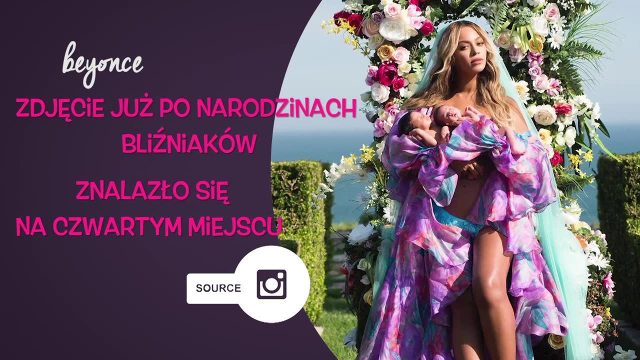 Zdjęcie ciężarnej Beyonce jest najpopularniejszym na Instagramie w 2017 roku