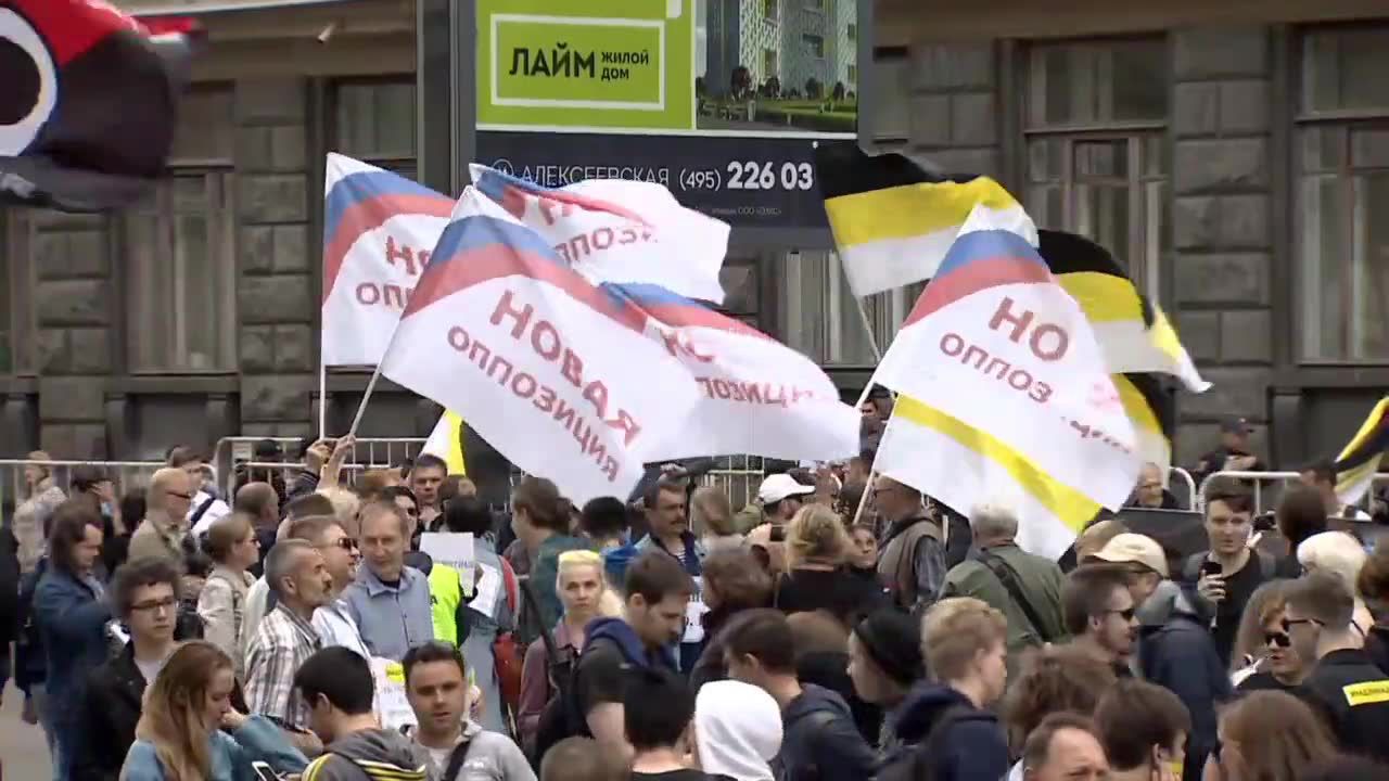 Protesty w stolicy Rosji przeciw ograniczeniom swobód w Internecie