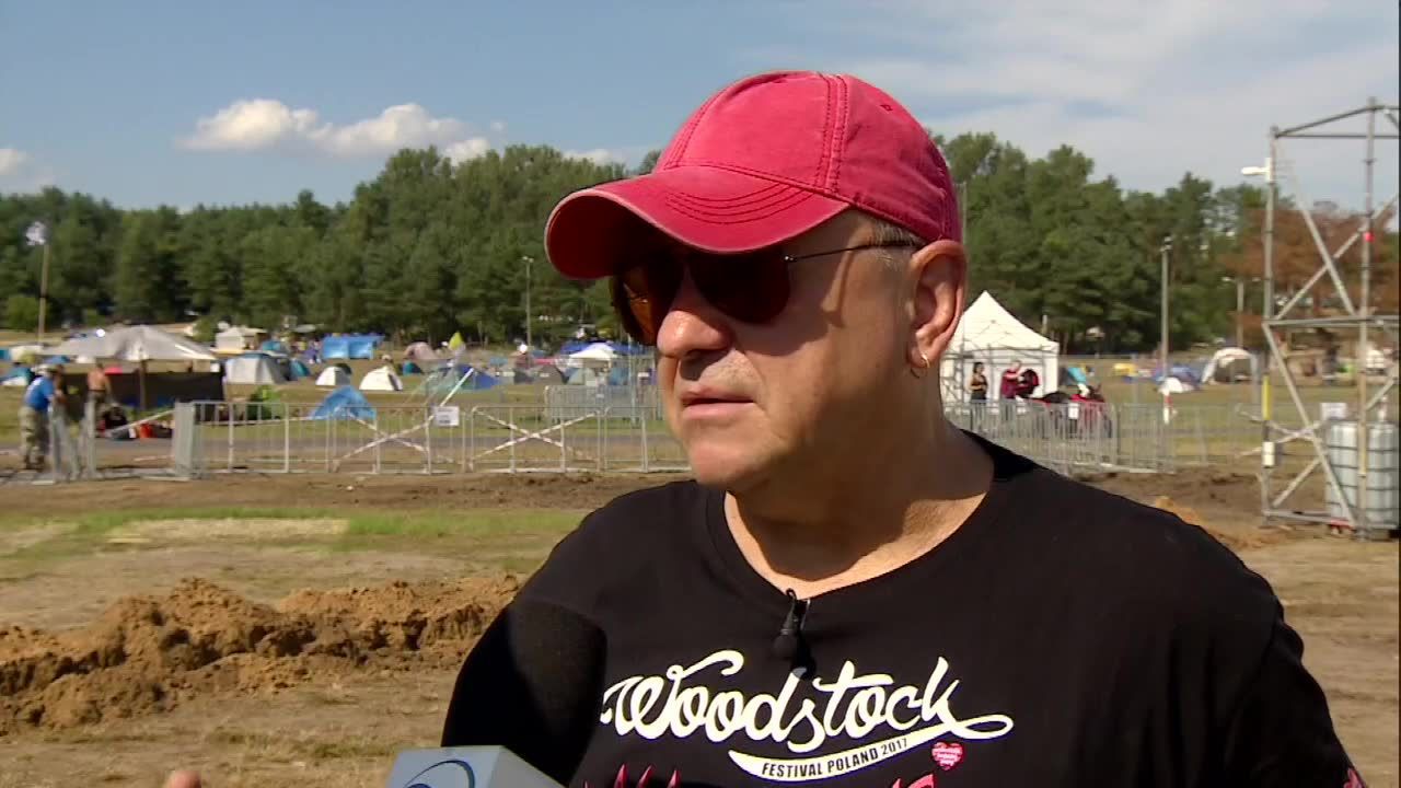 “Ludzie wiedzą po co tu przyjeżdżają”. Jurek Owsiak mówi o bezpieczeństwie podczas Przystanku Woodstock