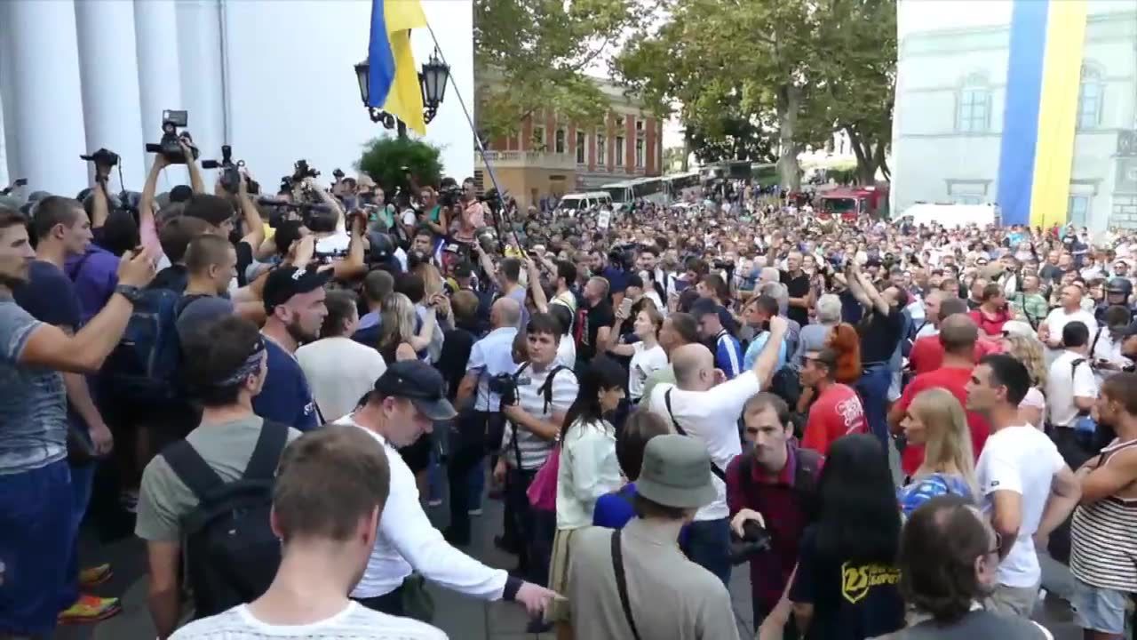 Ukraina: demonstranci chcą śledztwa po śmierci dwójki dzieci na obozie