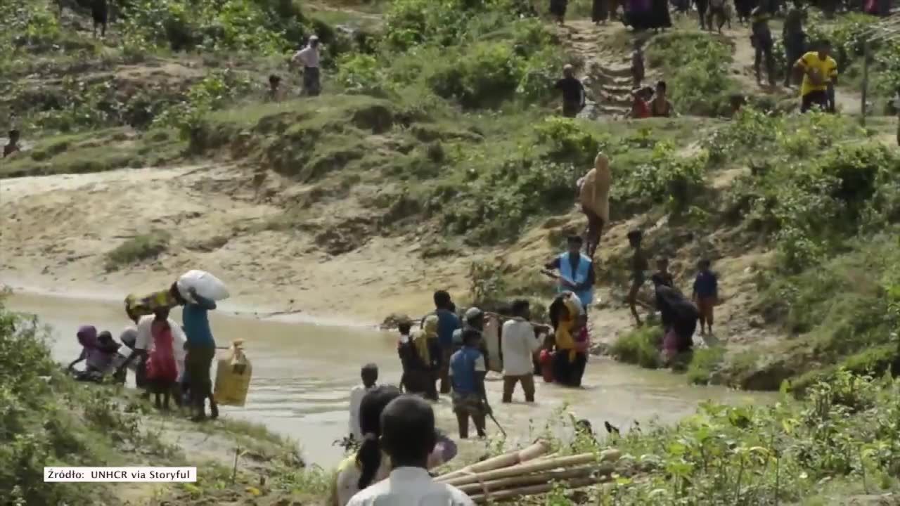 Bangladesz: monsun zalał obóz uchodźców