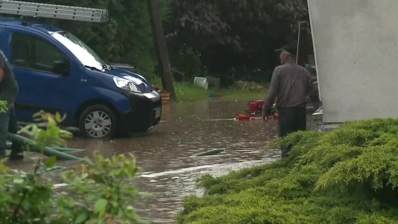 Prawie 40 interwencji straży pożarnej w związku z podtopieniami w Małopolsce