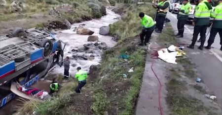 Wypadek autobusu w Peru. 10 osób zginęło, co najmniej 30 rannych