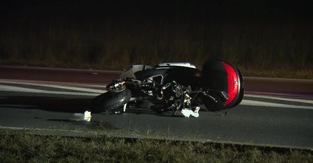 Tragiczny wypadek pod Częstochową. Zginął 31-latek, który skuterem uderzył w samochód osobowy
