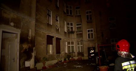 Wybuch gazu w kamienicy w Poznaniu. Mieszkańcy musieli spędzić noc poza domem