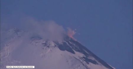 Wulkan Etna zaczął wyrzucać lawę. Erupcja nie stanowi zagrożenia