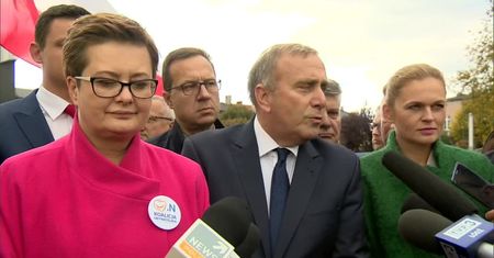 J. Sasin: Zdanowska nie będzie mogła zostać prezydentem, nawet jeśli wygra wybory