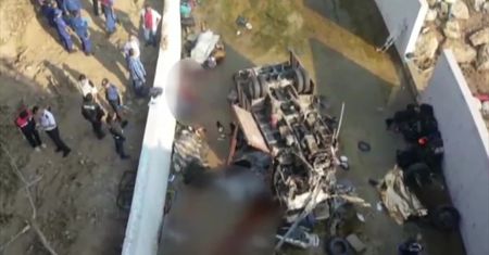Wypadek ciężarówki z migrantami w Turcji. Zginęło 19 osób