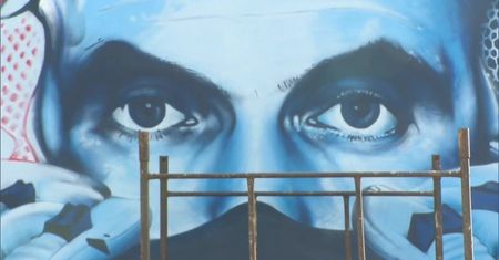 W Bydgoszczy powstaje mural z T. Gollobem