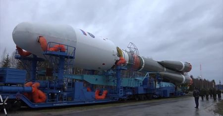 Pierwszy start rakiety Sojuz od czasu awaryjnego lądowania z astronautami. Wystrzelono sprzęt rosyjskiego MON