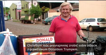Hot dogi od Donalda Trumpa. Przekąski sobowtóra prezydenta USA robią furorę w Ekwadorze