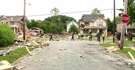 Potężny wybuch w Cleveland. Jedna osoba zginęła w eksplozji domu jednorodzinnego