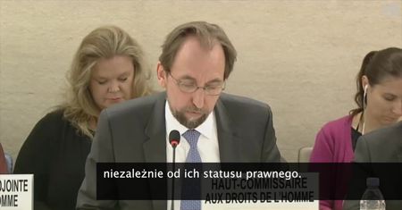 Komisarz ONZ ds. Praw Człowieka wzywa USA do zaprzestania przymusowego rozdzielania rodzin imigrantów