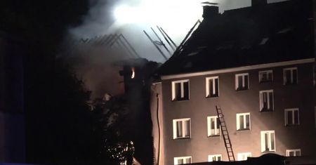 Eksplozja i pożar budynku w niemieckim Wuppertalu. 25 rannych, w tym 4 ciężko