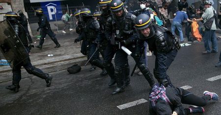 Starcia z policją w Paryżu