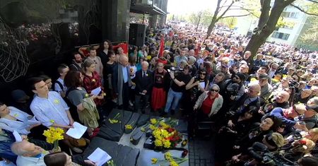 Niezależne obchody rocznicy Powstania w Getcie Warszawskim