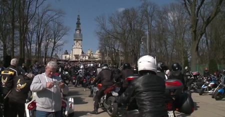 “To nie jest dla nas zlot. To msza i pielgrzymka”. Rozpoczęcie sezonu motocyklowego na Jasnej Górze