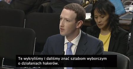 Szef Facebooka: Nie byliśmy dość szybcy, by wykryć nowe operacje informacyjne Rosji