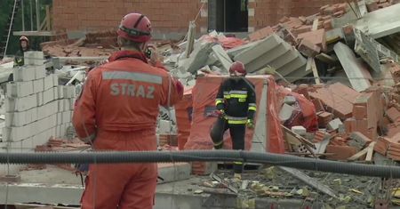Katastrofa budowlana w Bielsku-Białej. Zawalił się nowo budowany apartamentowiec