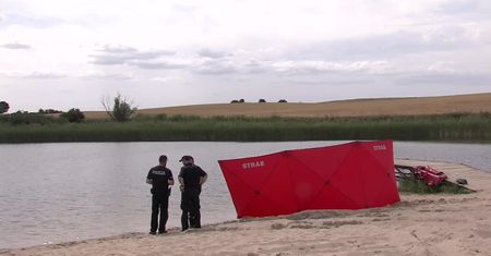 69-latek utonął w jeziorze na Pomorzu. Kąpielisko było niestrzeżone