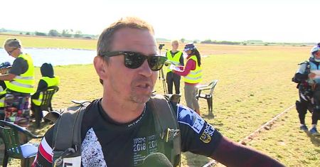 Finał mistrzostw akrobacji spadochronowych Canopy Piloting w Szymanowie