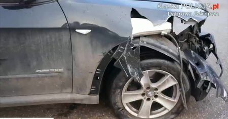 Pijany kierowca staranował 11 samochodów. Po wyjściu z izby wytrzeźwień nic nie pamiętał