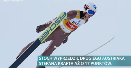 Stoch niczym Joshua, nokaut za nokautem! Polak pobił rekord skoczni w Trondheim i pokonał Stefana Krafta o 17 punktów