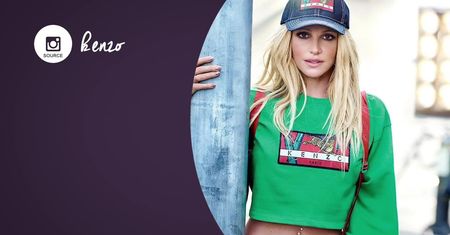 Britney Spears wystąpiła w najnowszej kampanii Kenzo