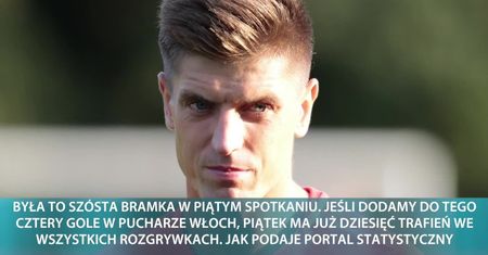 Krzysztof Piątek znów strzela, a trener go chwali. “Nie myśli tylko o golach. Angażuje się w defensywę, to nowoczesny napastnik”