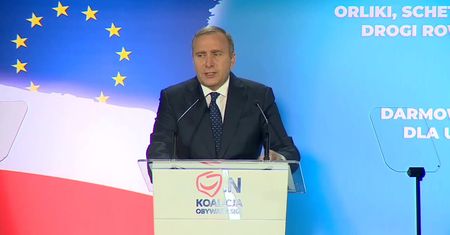 Schetyna ostro o słowach Morawieckiego