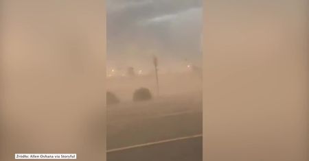 Burza piaskowa w Arizonie. Monsunowy sztorm zrywał linie energetyczne i paraliżował drogi