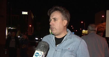 Demonstracja KOD przed Sądem Okręgowym w Katowicach